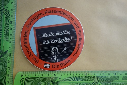 Alter aufkleber deutsche bahn - aufkleber,
