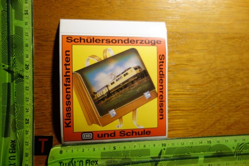 Alter aufkleber deutsche bahn - alter,